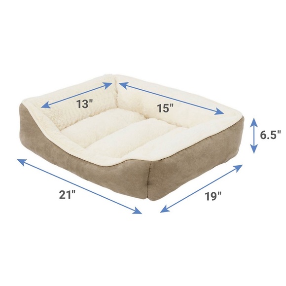 Frisco Rectangular Bolster Bed - Picture 3 of 3